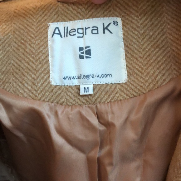 Herringbone double breasted blazer - Picture 3 of 7